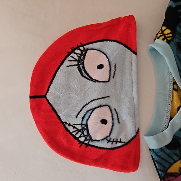 Disney Nightmare Before Christmas Blanket Sleeper with Cap - Picture 3 of 6